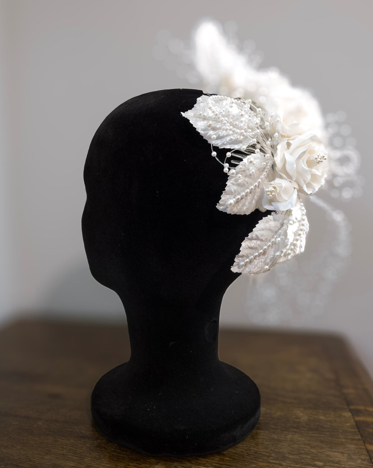 Vintage Pearl Bridal Comb