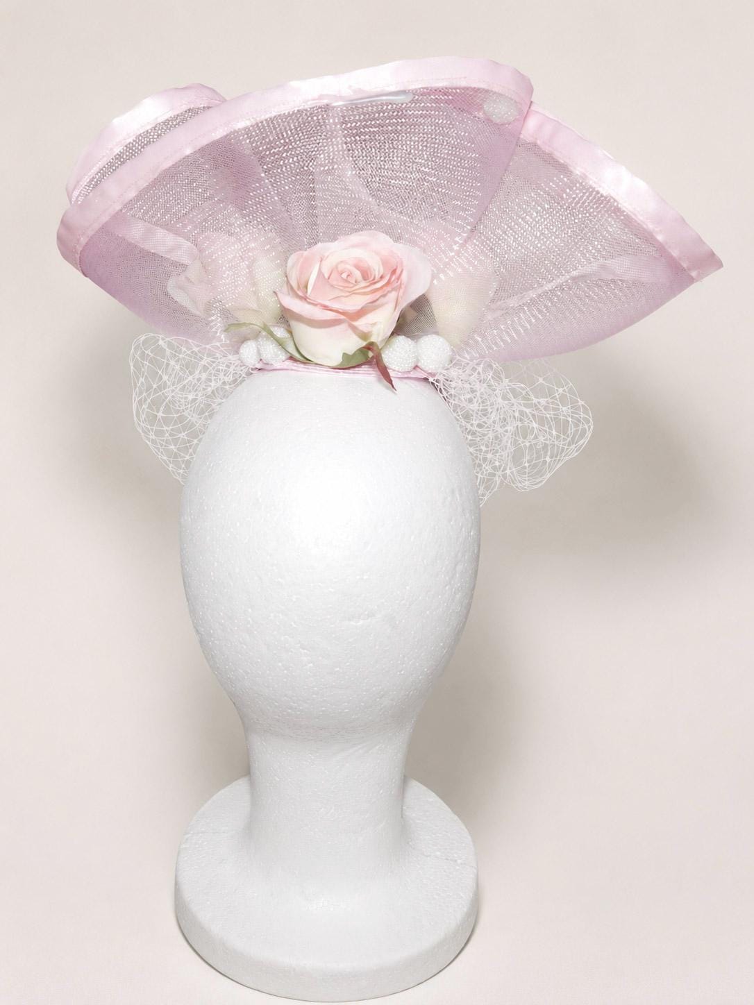 Blush Rose Fascinator __etsy:8657937097
